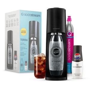 Sodastream TERRA Black Pepsi Zero Megapack